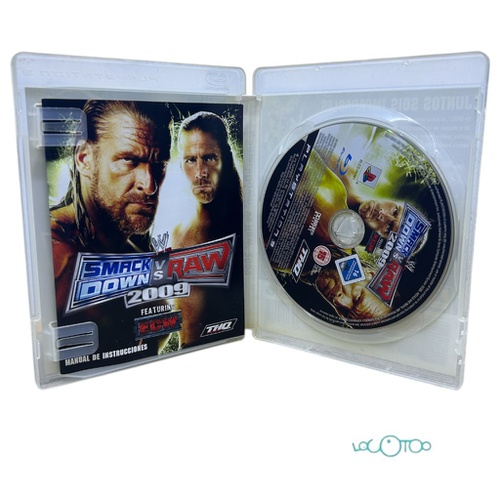  JUEGO PS3 SMACK DOWN VS RAW 2009