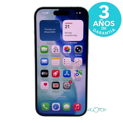 Smartphone APPLE IPHONE 15 Libre 6,1 '' 6 G