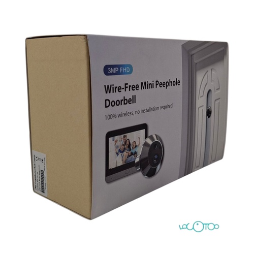 VIDEOVIGILANCIA WIRE-FREE MINI PEEPHOLE DOO
