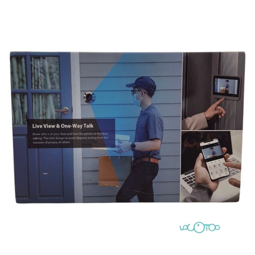VIDEOVIGILANCIA WIRE-FREE MINI PEEPHOLE DOO