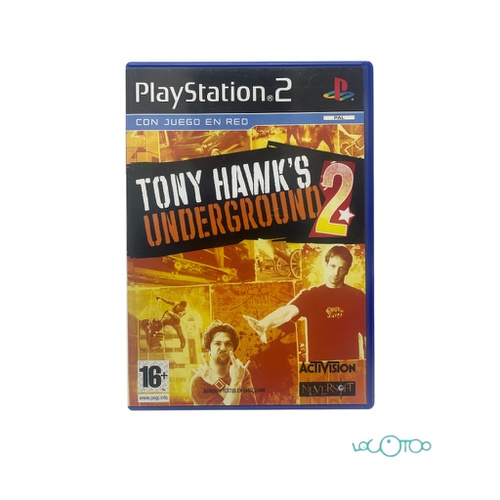 Videojuego SONY PS2 TONY HAWK'S UNDERGROUND