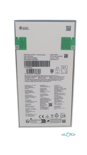 Smartphone OPPO RENO14 FS 5G Libre 6,57 '' 