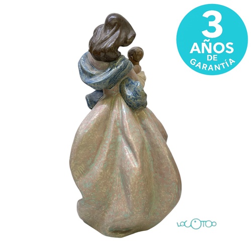 Cerámica LLADRÓ MATERNIDAD CON RUISEÑOR