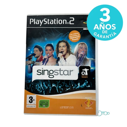Videojuego SONY PS2 SINGSTAR OPERACION TRIU