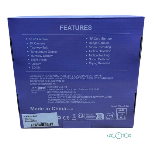 Vigilancia Bebé GHB BABY6T