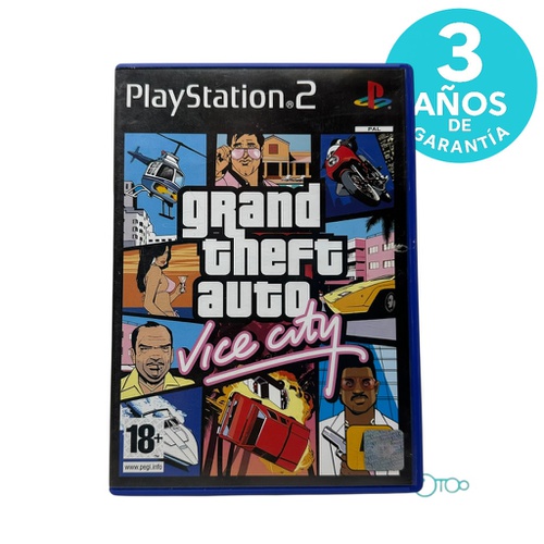 Videojuego SONY PS2 GRAND THEFT AUTO VICE C