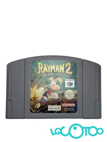  RAYMAN 2 THE GREAT ESCAPE NINTENDO 64
