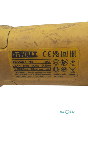 Amoladora Eléctrica DEWALT DWE4237 - QS 125