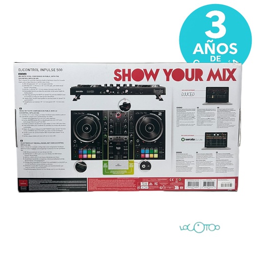 Controlador Sonido HERCULES DJ CONTROL INPU