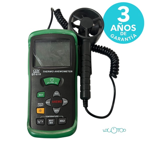 Varios Herramienta de Medida CEM TERMOANEMO