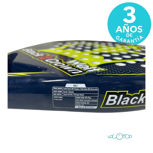 Raqueta BLACK CROWN