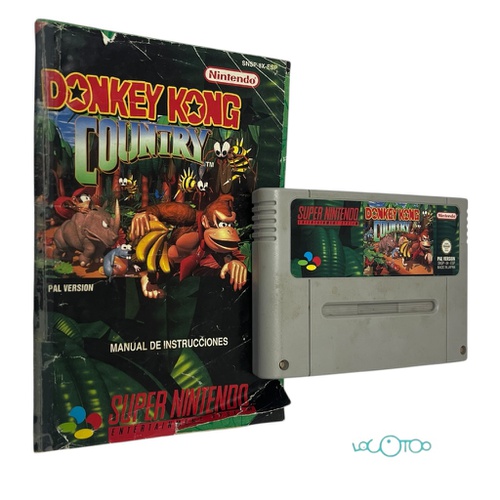 DONKEY KONG COUNTRY SNES PAL