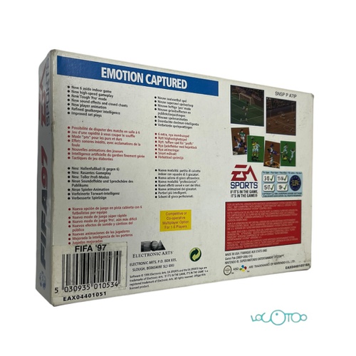 FIFA 97 SUPER NINTENDO SNES