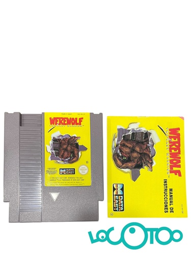 NINTENDO NES WEREWOLF THE LAST WARRIOR 