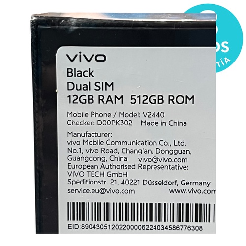 Smartphone VIVO V50 LITE 5G Libre 6,77 '' 1