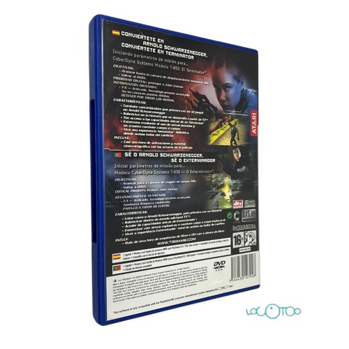 TERMINATOR 3 RISE OF THE MACHINES PS2