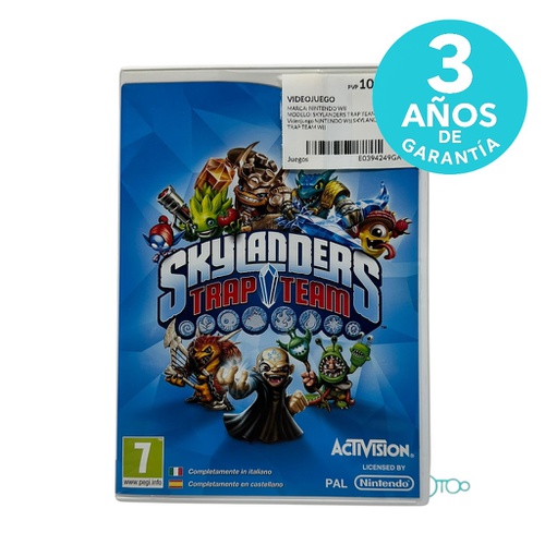 Videojuego NINTENDO WII SKYLANDERS TRAP TEA