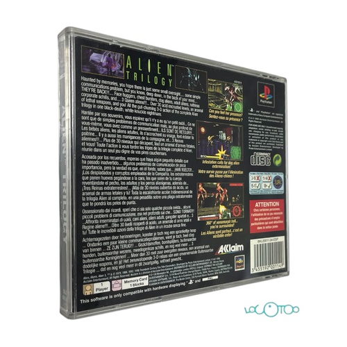 ALIEN TRILOGY PS1 PAL