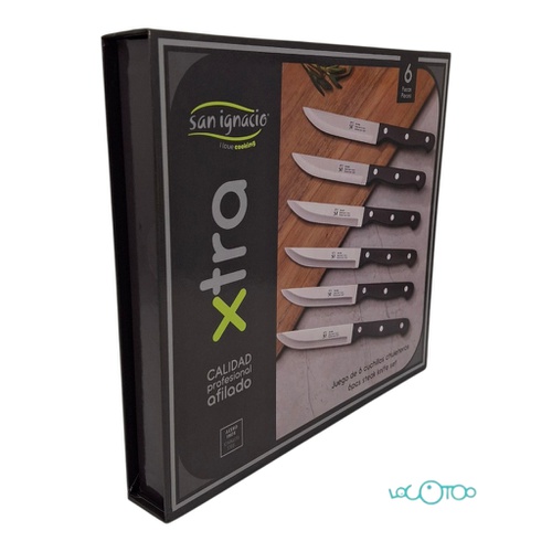 SAN IGNACIO CUCHILLOS 6 PIEZAS