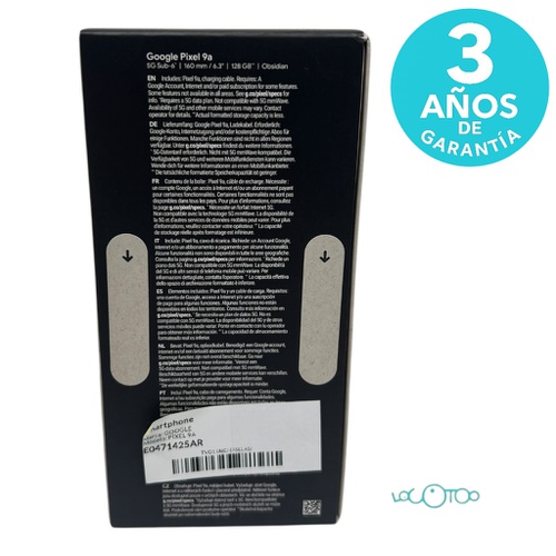  GOOGLE PIXEL 9A 8 GB 128 GB 