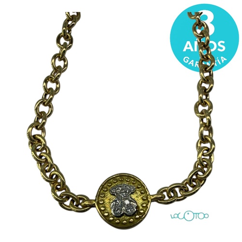 Pulsera Oro TOUS 18K con Diamantes , largo 