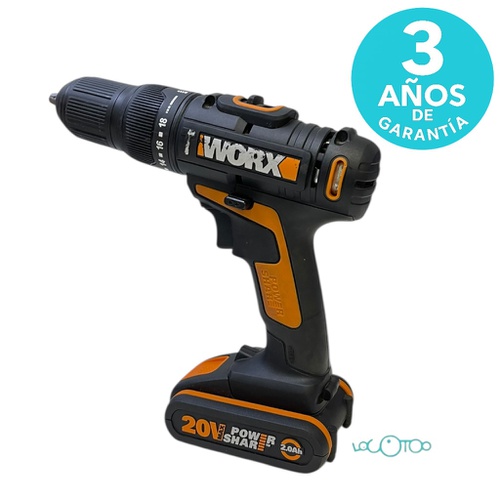 Atornillador Batería WORX WX371.10 20 V 2.0