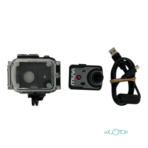 VIDEOCÁMARA DEPORTIVA MUVI K2 1080P NEGRA