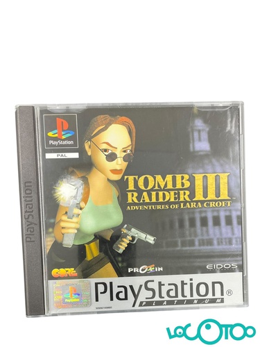 TOMB RAIDER III PLATINUM PS1