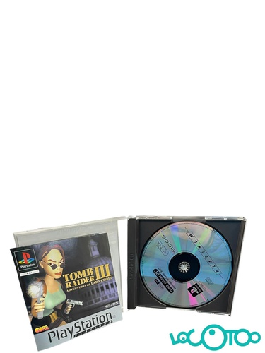 TOMB RAIDER III PLATINUM PS1
