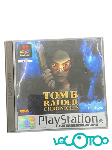 TOMB RAIDER CHRONICLES PLATINUM PS1