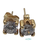 Pendientes Oro GEMJOYA DRM-643