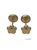 Pendientes Oro GEMJOYA DRM-2-022A
