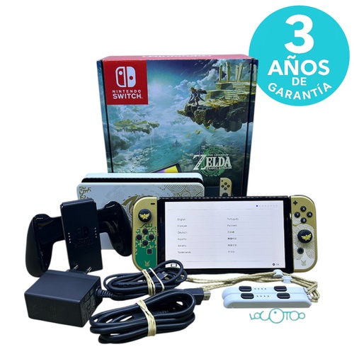NINTENDO SWITCH OLED EDICION ZELDA TEARS OF