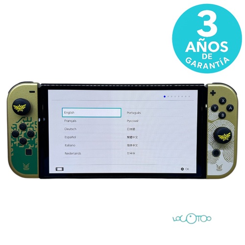 NINTENDO SWITCH OLED EDICION ZELDA TEARS OF