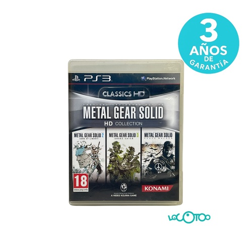 METAL GEAR HD COLLECTION PS3