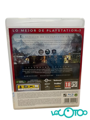 THE ELDER SCROLLS V SKYRIM PS3