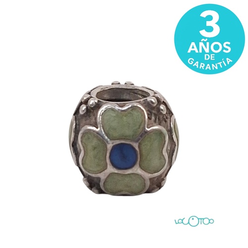ABALORIO DE PANDORA FLORES VERDES