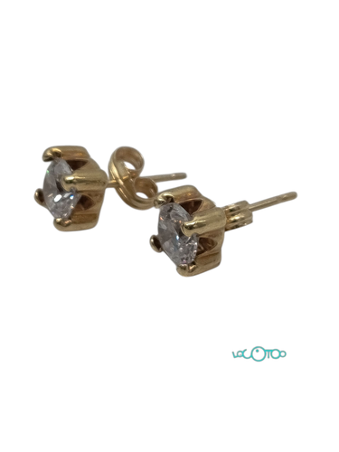 Pendientes Oro GEMJOYA DRM-643