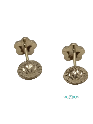 Pendientes Oro GEMJOYA DRM-2-022A