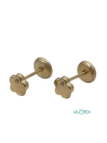 Pendientes Oro GEMJOYA DRM-2-022A