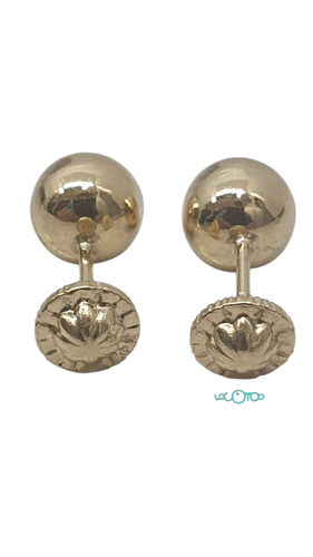 Pendientes Oro GEMJOYA DRM-2-010