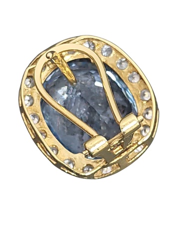 Pendientes Oro Cierre Omega