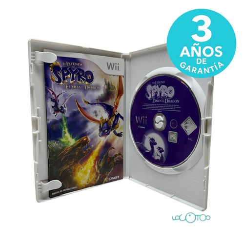 Videojuego NINTENDO WII LA LEYENDA DE SPYRO