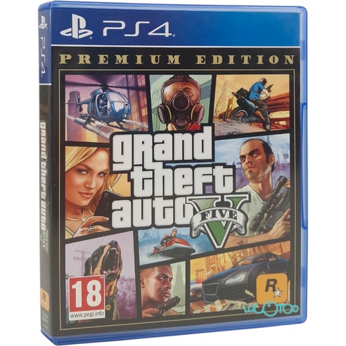 GRAND THEFT AUTO V PREMIUM EDITION SONY PS4