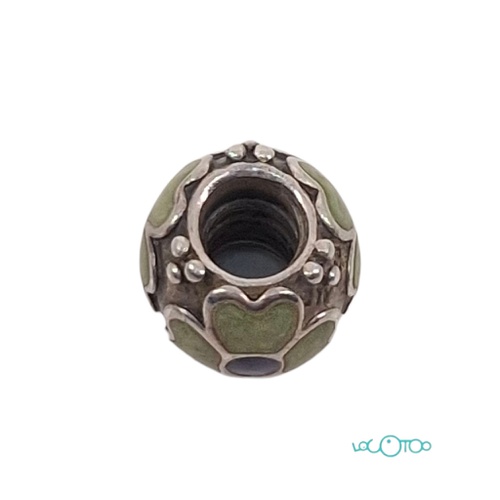 ABALORIO DE PANDORA FLORES VERDES