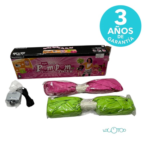 Videojuego SONY PS2 play pom pom party