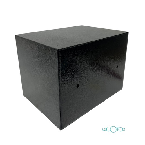 CAJA FUERTE NEGRA MECÁNICA + LLAVE