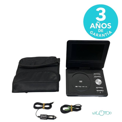 DVD Portátil AUCHAN 818709 (PD739) USB Bate