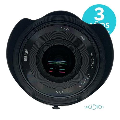 Objetivo MEIKE MK-EW77 72 mm 12 mm