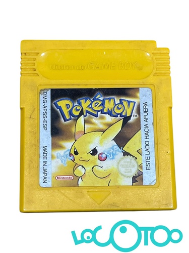 GAMEBOY COLOR POKEMON AMARILLO